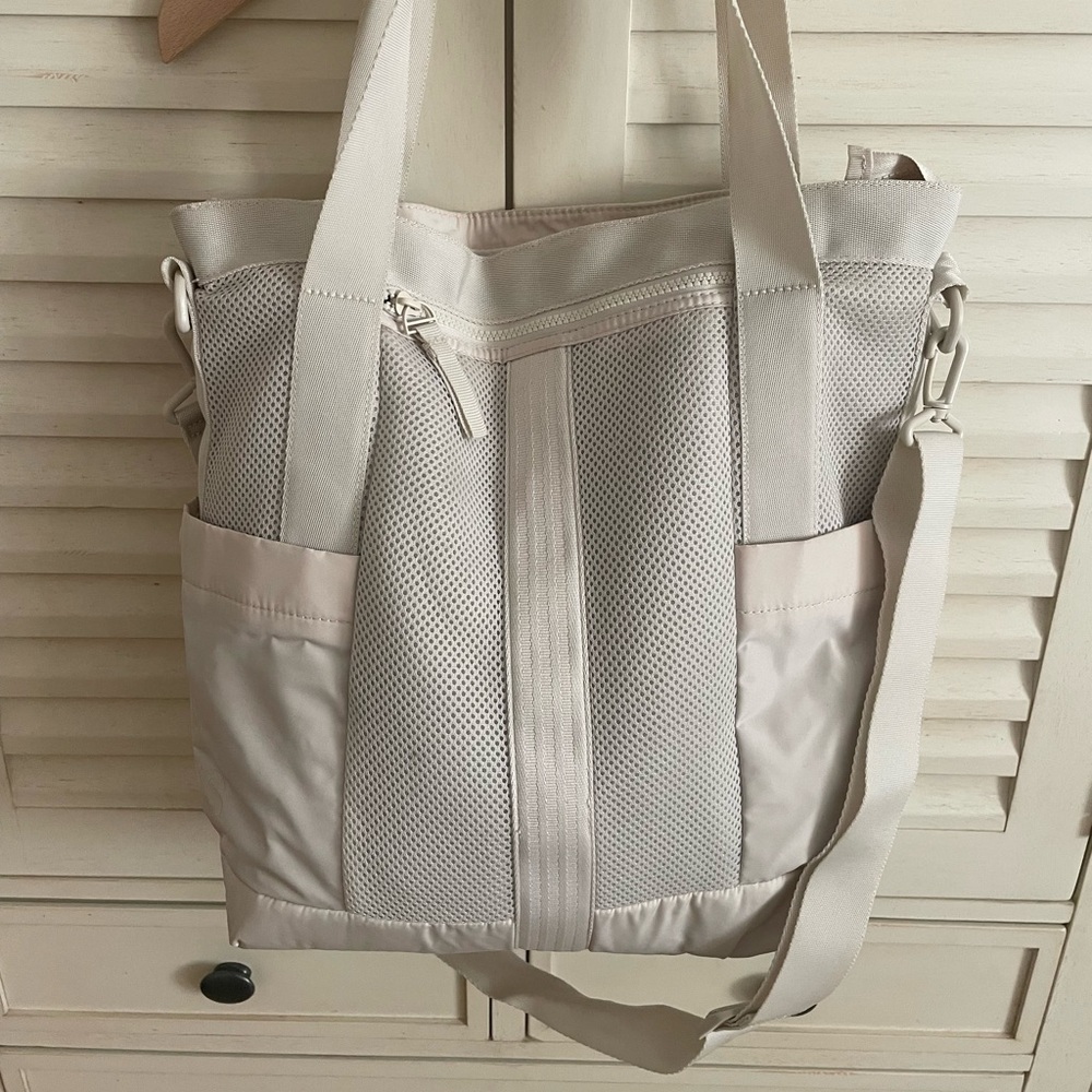 Adidas Cream Tote Bag